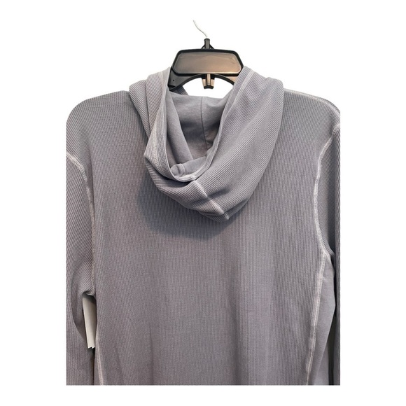 TREASURE & Bond gray thermal lightweight hoodie - Picture 9 of 11